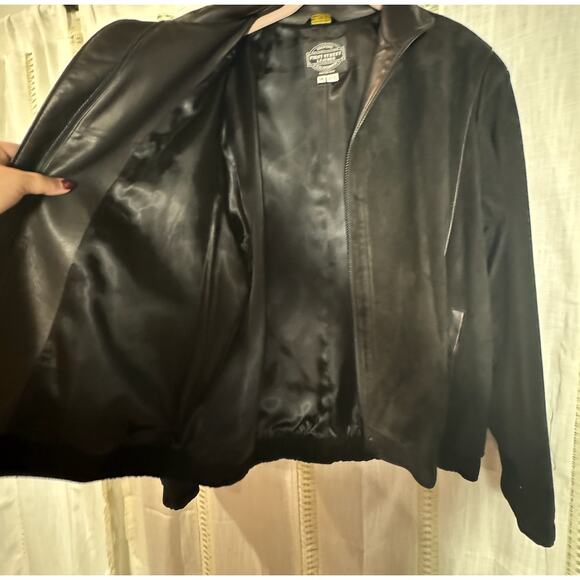 VTG Leather Jacket 1980s Solvang First Street Leather Lambskin Suede XL Designer - Picture 9 of 15
